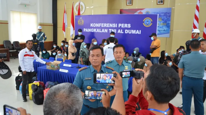TNI AL Gagalkan Calon Pekerja Migran Indonesia (PMI) Ilegal